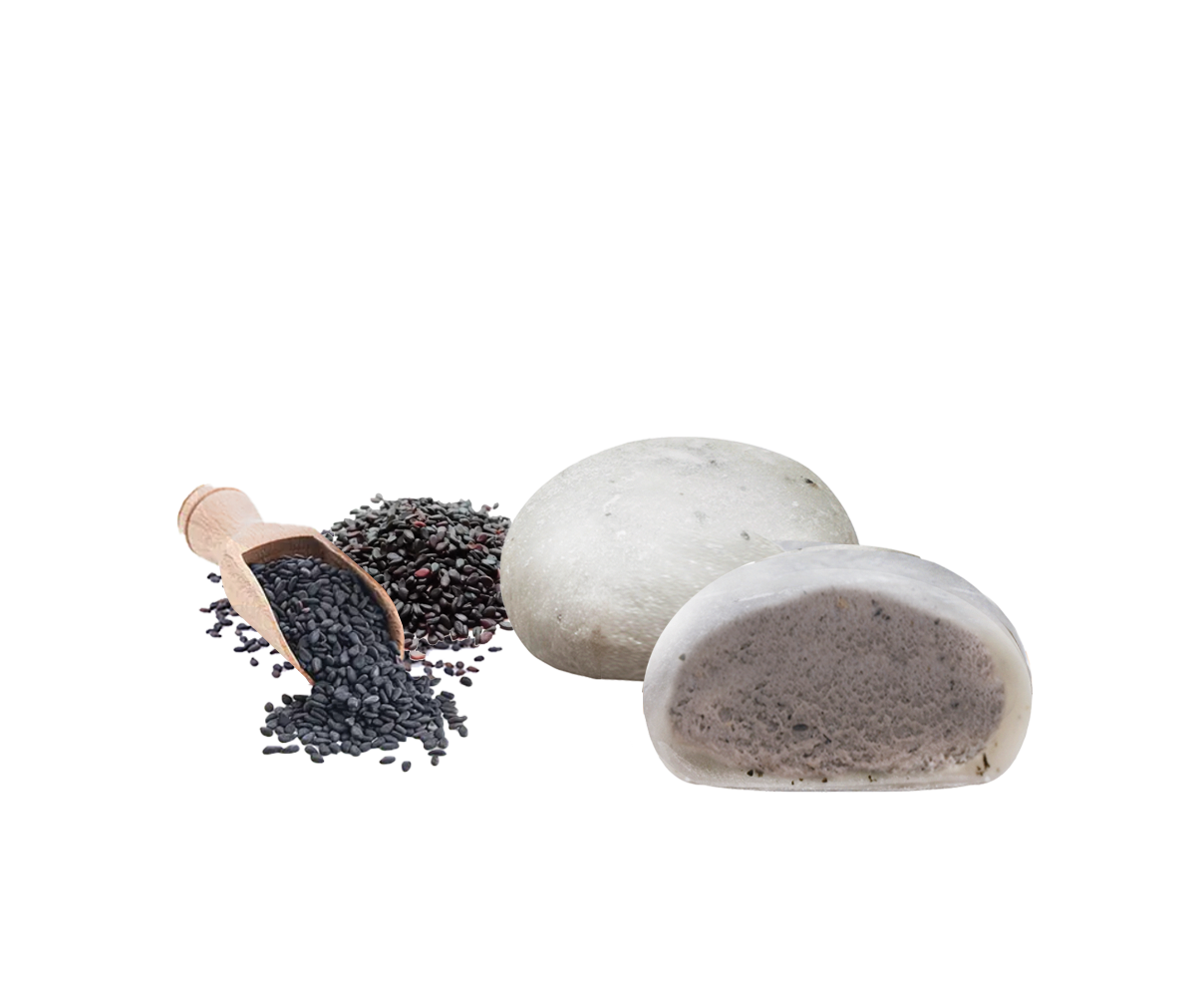Black Sesame Japanese Mochi Cream Ice