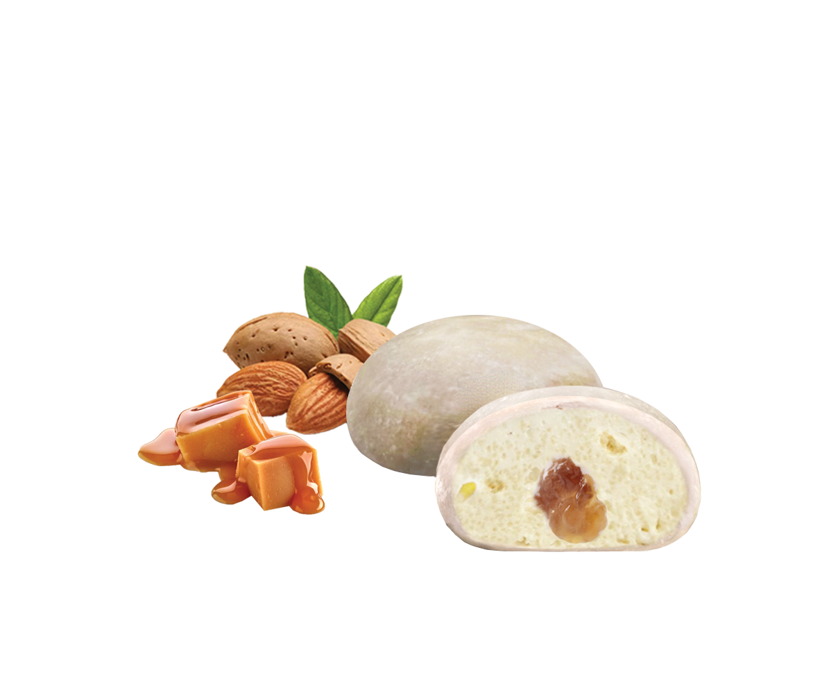Caramel Almond Japanese Mochi Cream Ice Great Taste Award