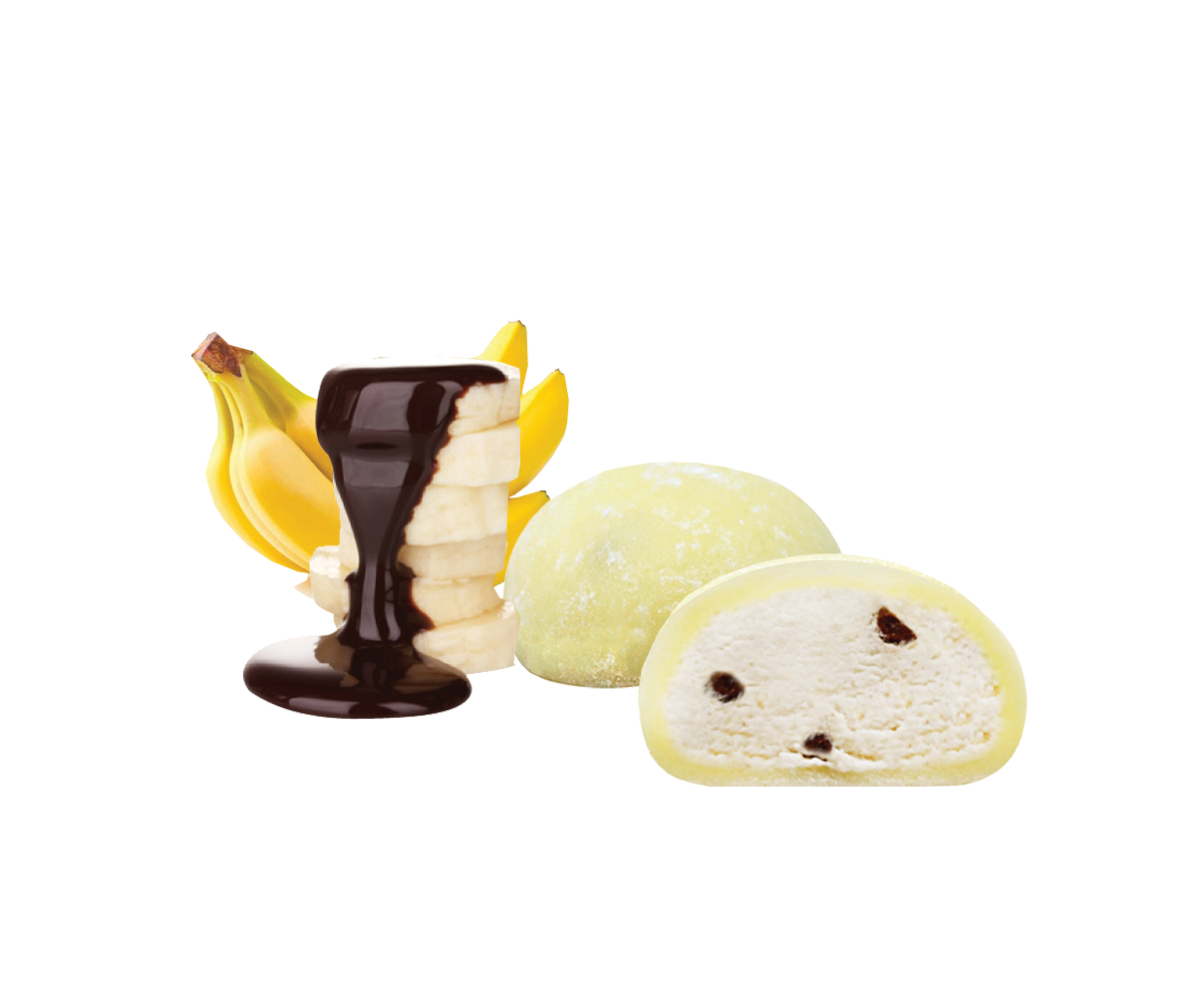 Choco Banana Fruit Japanese Mochi Cream Ice