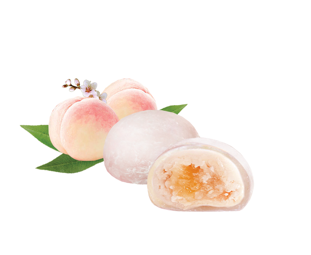 White Peach mochi