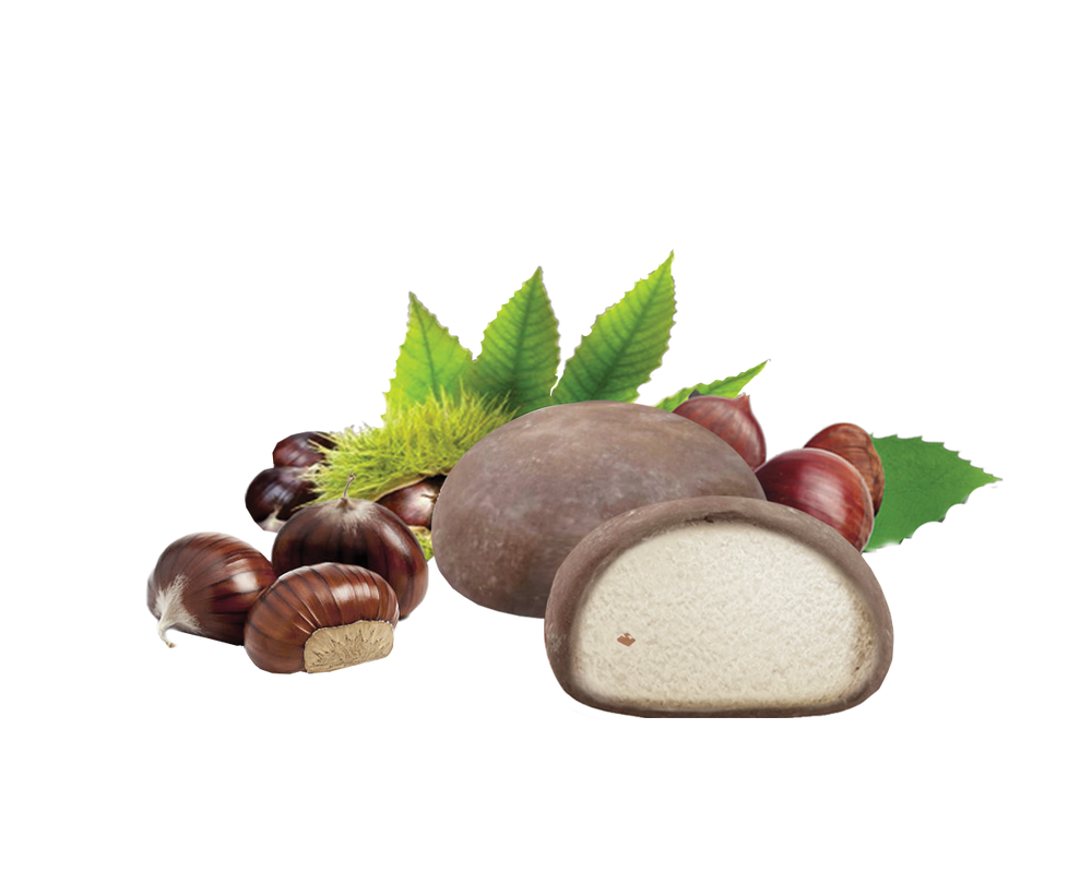 Chestnut mochi