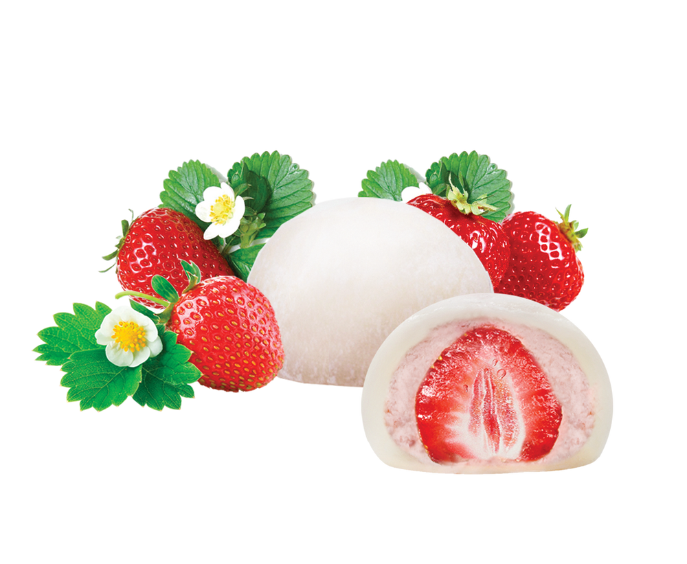 Whole Strawberry mochi